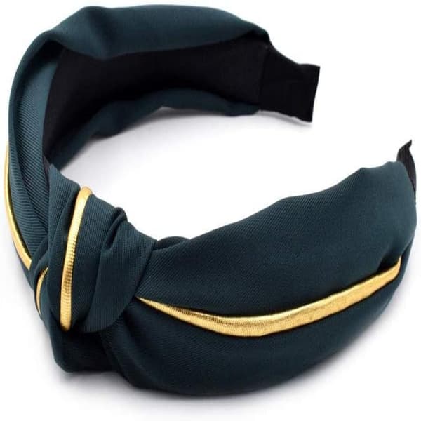 Vintageinspireret pandebånd til kvinder, elastisk hårscarf