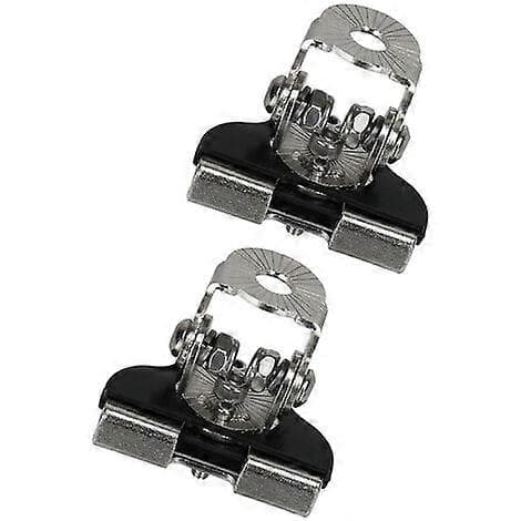 2 stk. stålsøyle pansermonteringsbrakett holder terreng-LED arbeidslysstangklemme