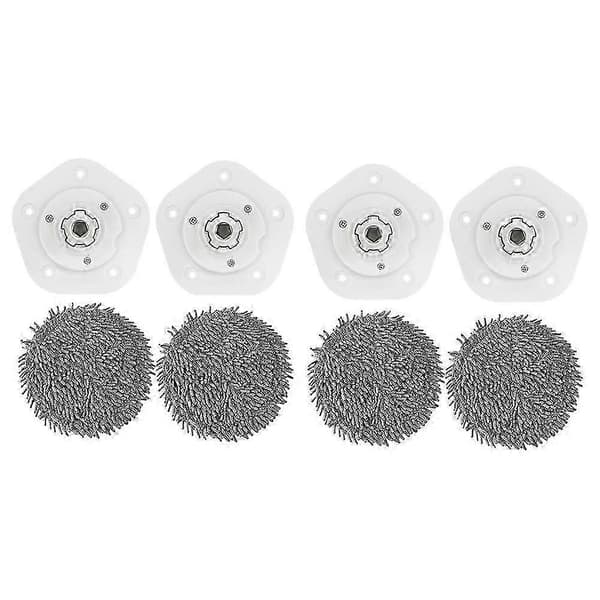 8 stk vaskbar avtakbar moppklutholder for Xiaomi Mijia Pro