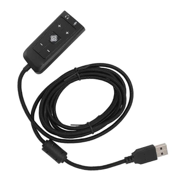 Kingston HyperX Cloud II USB 3.5 mm lydkortadapter til hovedtelefoner og mikrofoner