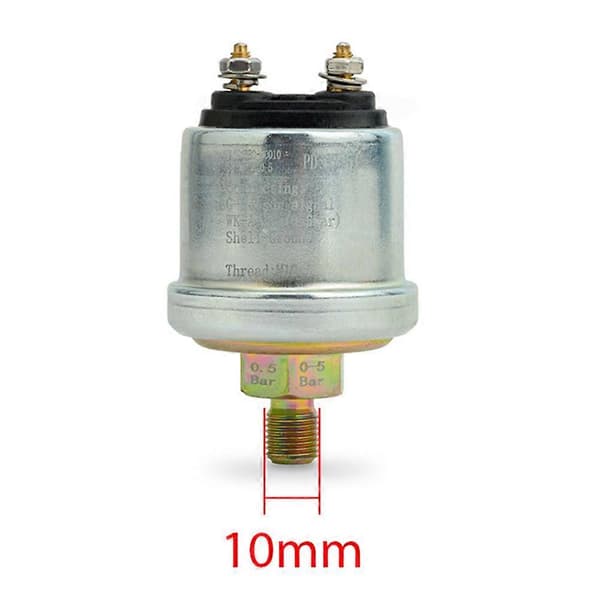 VDO Oljetryckssensor för Generator Motor Oljetrycksmätare Avkänningsplugg Brytare Bildelar 0.5bar