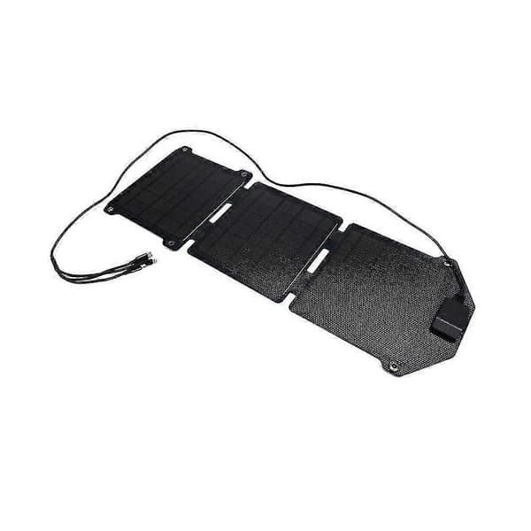 15w Solpanel Folde Taske Udendørs Solopladning Taske USB Udgang Soloplader Til Camping Udendørs
