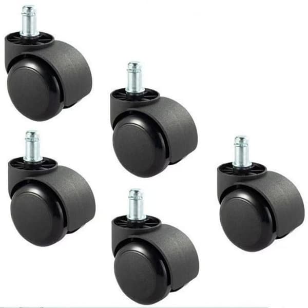 Erstatningshjul for IKEA kontorstoler 5-pakning 10mm x 22mm