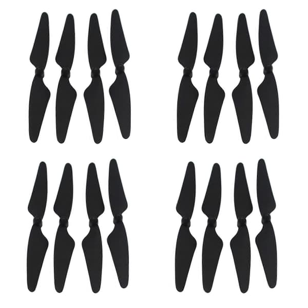 16 stk. til Hubsan H501S X4 RC Quadcopter Propellerblade 8CW/8CCW, Sort