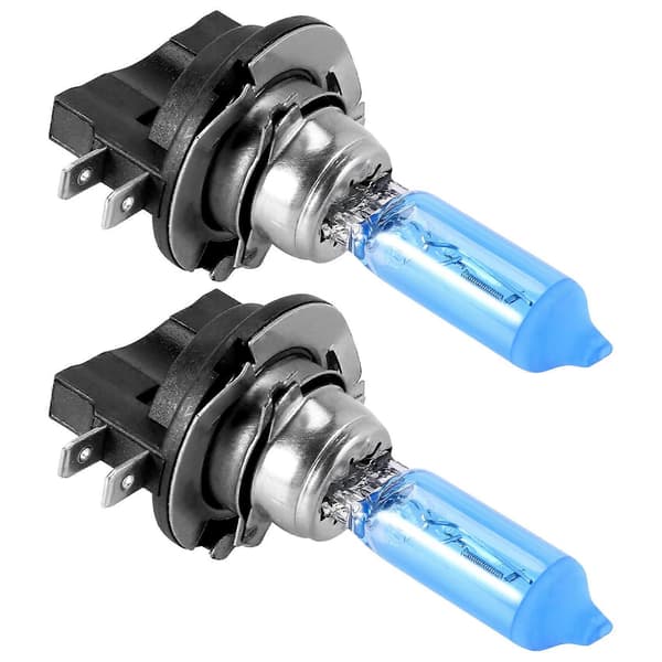 2x H11B 55W Bil Halogen Lys Frontlyspære Lampe Klar Hvit 6000K DC12V Blue