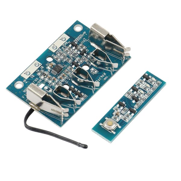 6X printkort til Bosch 18V Li-Ion batterispændingsdetekteringsbeskyttelse Blue