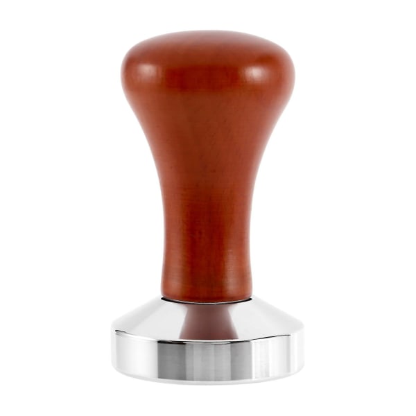 51 mm Espresso Tamper rustfritt stål 304 Spring Coffee Pulver Press Flat Base Coffee Pulver Bean Pre XXF