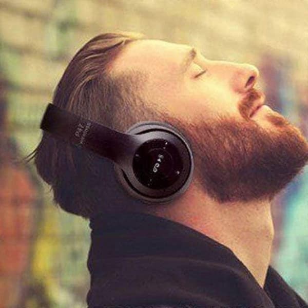 Uformelt hodesett – svart Bluetooth-hodesett