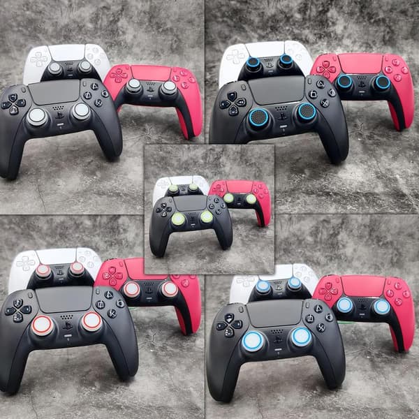 PS4 Xbox PS5 Tommelspak Tilbehørssett 8 Kontrollergrephetter
