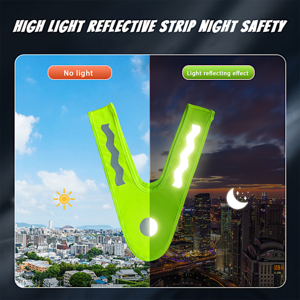 Barn Reflexväst Hög Synlighet Säkerhetsvästar 1pc
