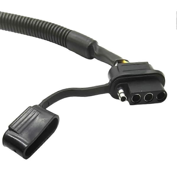 Trailerkonverteringsstik Trailerstikadapter EU 13-vejs rund til US 4-vejs stik til autocamper