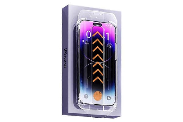 Karkaistu lasinen näytönsuoja iPhone 16 -sarjalle Transparent iPhone 16promax