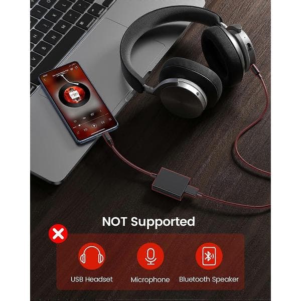 AUX-lydadapter, 3,5 mm han- til USB-hun-adapter til afspilning af musik fra USB-flashdrev i bilen