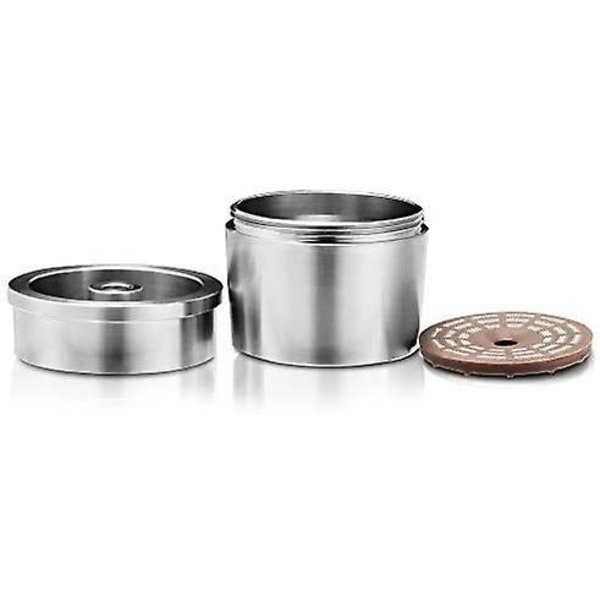 Gjenbrukbar kaffekapsel, kapsel i rustfritt stål Italiensk konsentrert kaffefilter kompatibel med Illy kaffemaskin for X9 X8 X7.1 Y5 Y3 Y1.1