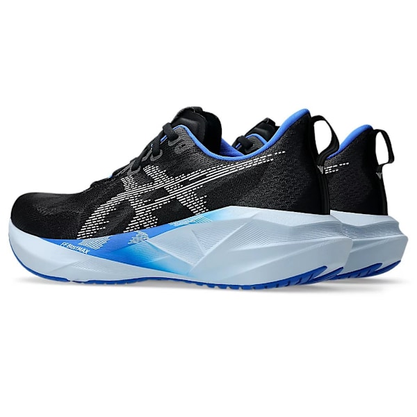 ASICS Novablast 5 Musta Valkoinen Sininen Miehille ja Naisille Alkuperäiset Tennarit 36