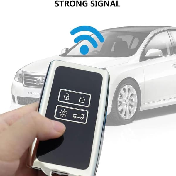Skyddande Renault nyckelskydd, kompatibel med Renault bil Tra