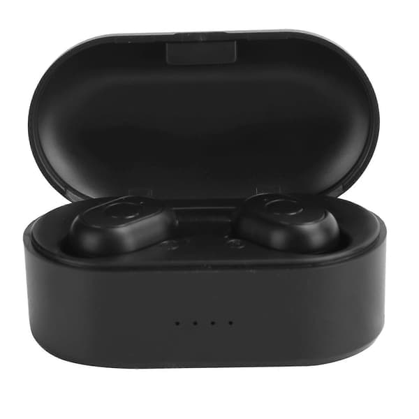 Y80 Trådløst Bluetooth-headset In-Ear Binaural Stereo-headset Bluetooth 5.0-headset (sort) Svart