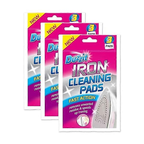 Snabbverkande strykjärnsrengöringsdynor - 3 dynor (3-pack)
