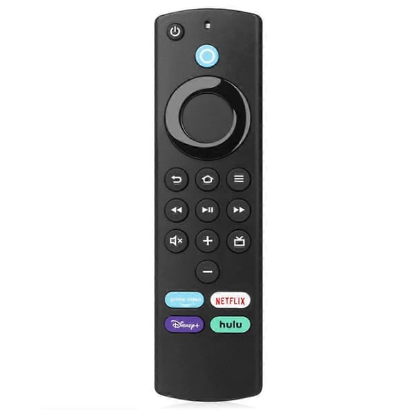 Fire Stick fjernkontroll med stemmestyring for L5B83G Fire Stick 4K Max Black One Size