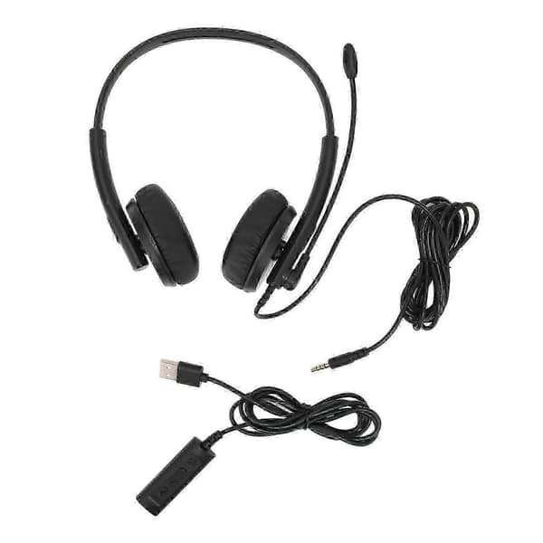 w XD1000 USB-headset 3,5 mm støjreducerende mikrofon kundeservice-headset til Skype Webinar Callcenter