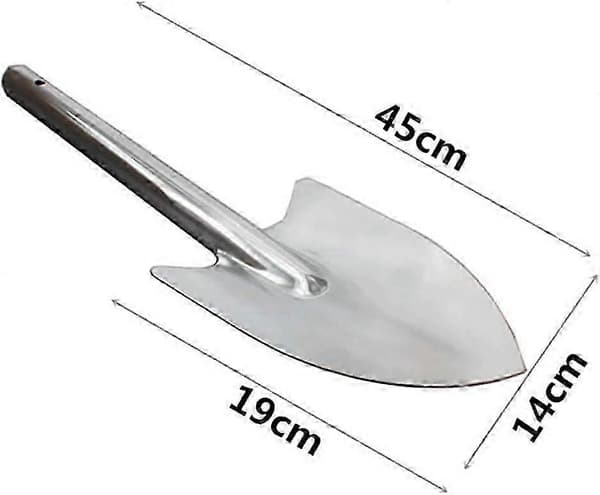Trädgårdshandspadar Handjärnspade Trädgårdsredskap för plantering, omplantering, ogräsrensning, flyttning