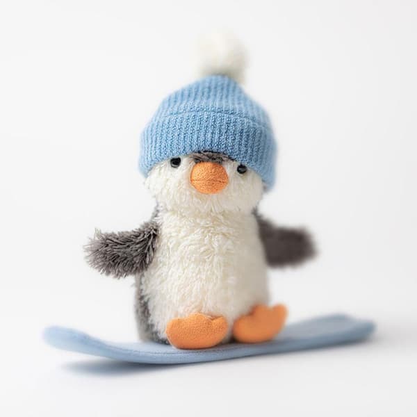 Jellycat Peanut Penguin lumilautaileva pehmolelu 18cm