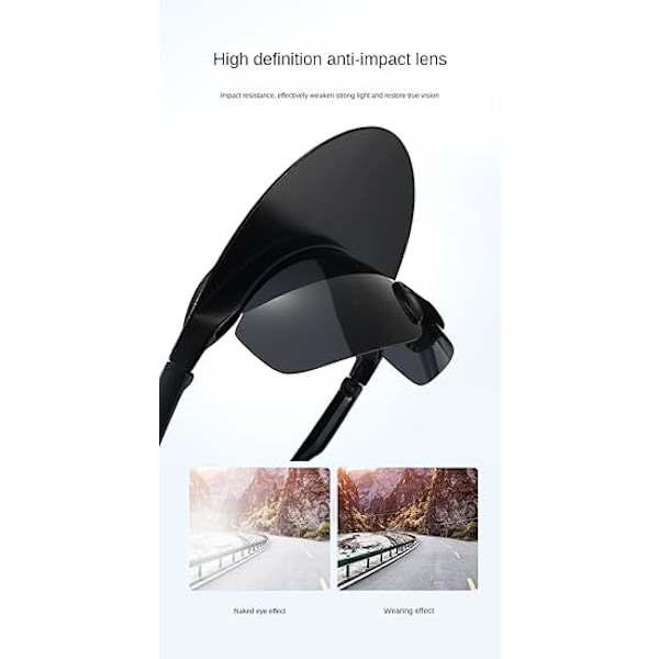 Ellipse Hatt Solbriller Trendy Solbriller UV400 Solbriller UV-blokkerende Menn Kvinner Klassisk Trendy C