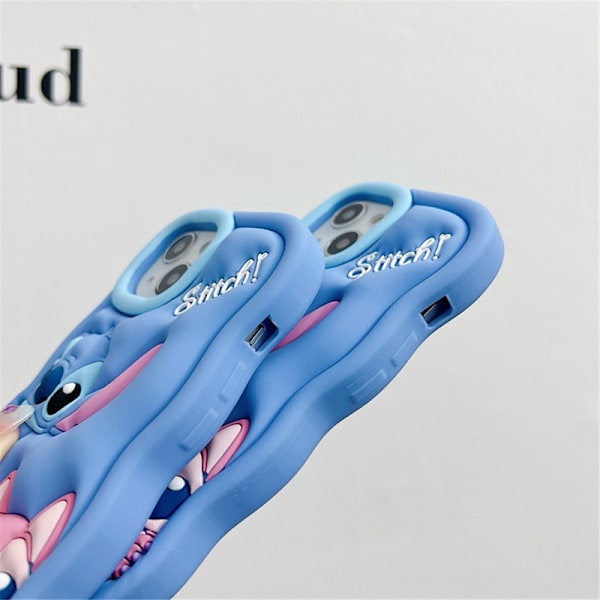 Lilo og Stitch Silikonecover til iPhone 6/7/8/SE/XR/11/12/13/15 iPhone 13