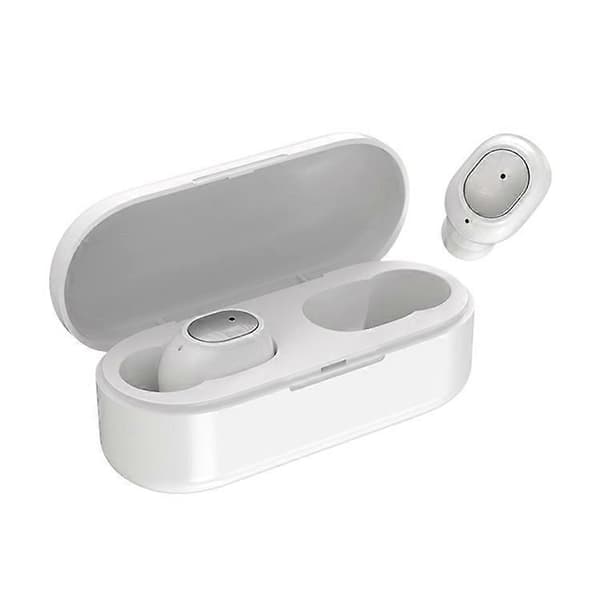 Q2 TWS Bluetooth 5.0 Binaural Stereo Trådløs Sports Bluetooth Hodetelefon White