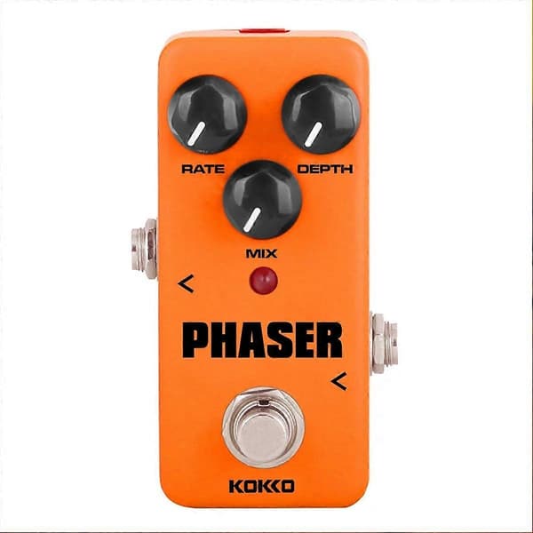 KOKKO Sähkökitaran efektipedaali Analoginen Phaser-efektipedaali True Bypass Phase Mini Single Guitar P Orange