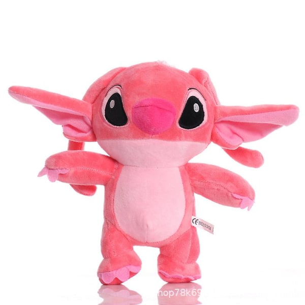 Sarjakuva Sininen Pinkki Ommel Pehmo Nuket Anime Lelut Lilo Ja Stitch 20cm Stich Pehmo Täytetyt Lelut Joululahjat lapsille A Pink