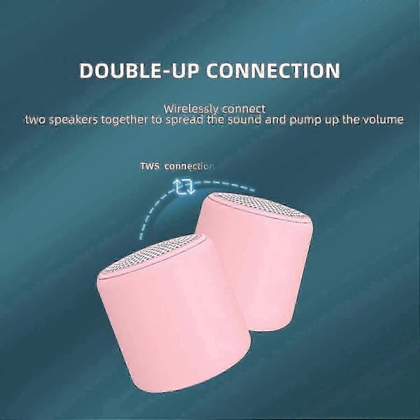 Bärbar Bluetooth-högtalare, Mini Trådlös Utomhushögtalare