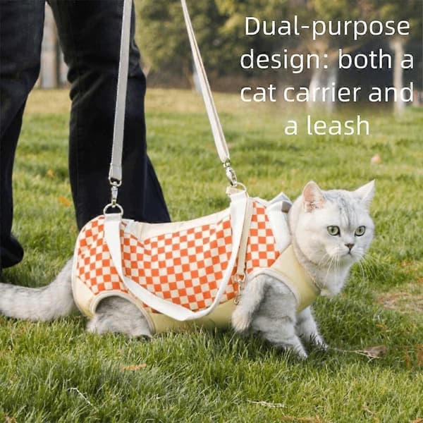 Enkeltskuldertaske til katte og hunde til udendørs rejser