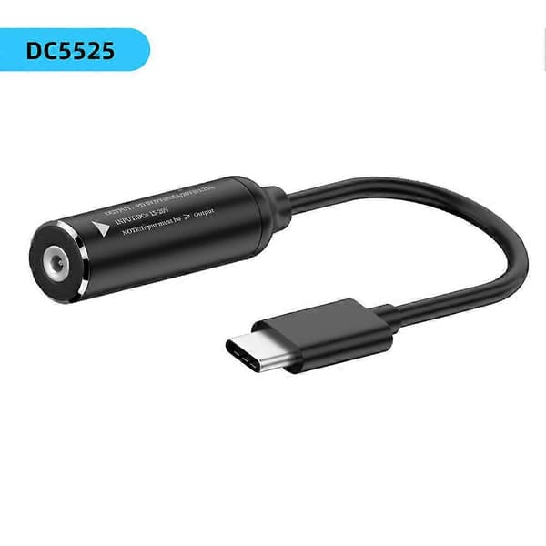 DC-naaras-Type-C-uros-pikalatauskaapeli tietokoneelle (DC5525)