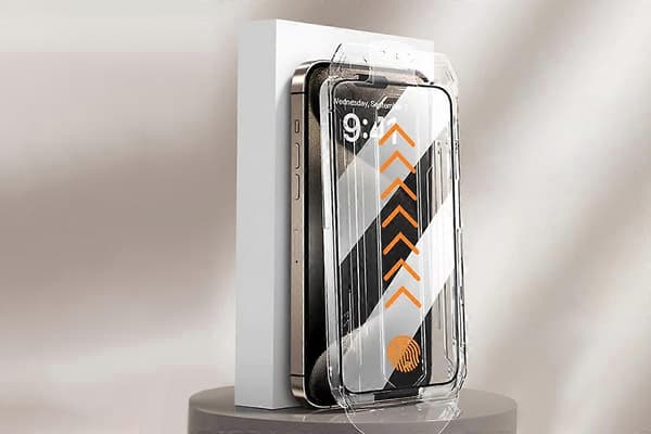 Karkaistu lasinen näytönsuoja iPhone 16 -sarjalle Transparent iPhone 16promax