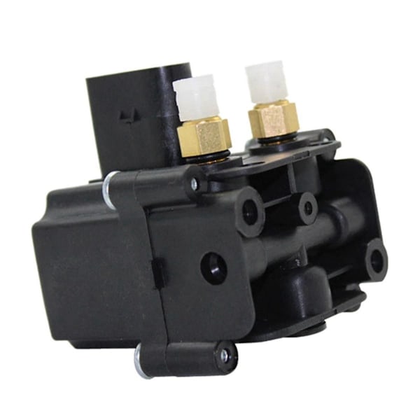Luftfjæringsventilblokk for solenoidfordeling 37206875176, 37206789450 for F01 F02 F07 740i 750i Black