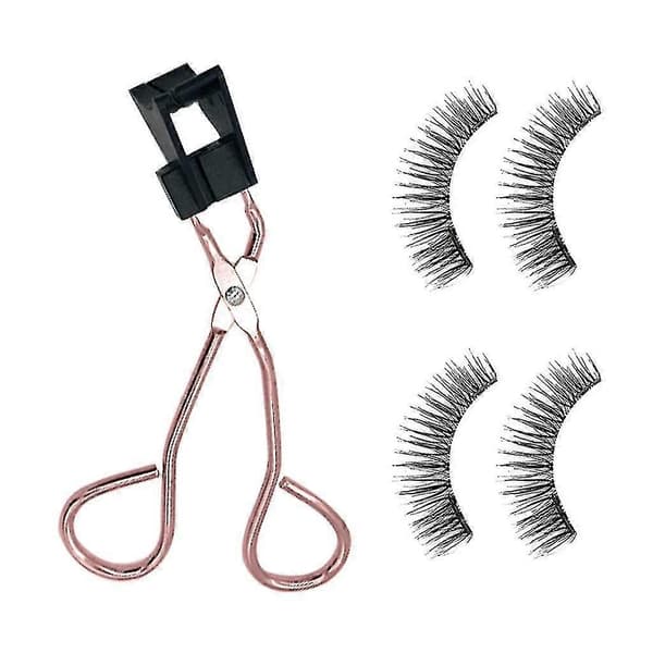 Magneettiripset, tekoripset rajaussarjan kanssa, 2 paria