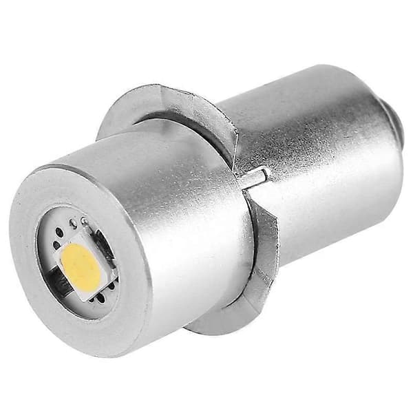 1W P13.5S LED-taskulamppu, 100~110LM 2700~7000K vaihtopolttimo taskulamppuun hätätyövaloon (3V) White