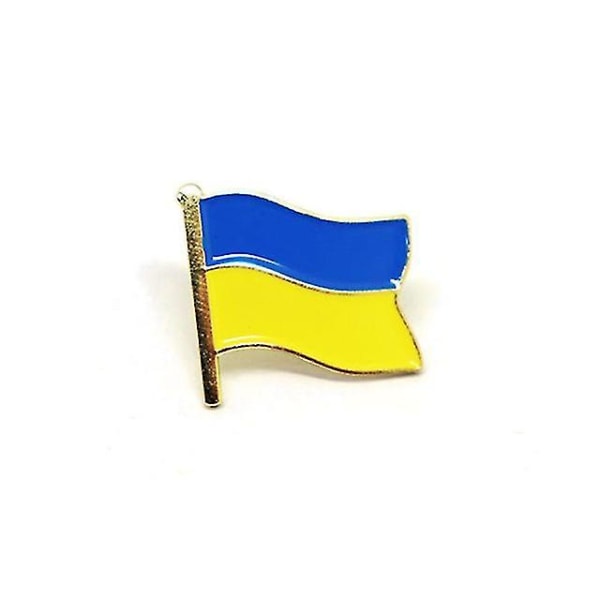10 stk ukrainsk pin - ukrainsk pin, I D med ukrainsk pin