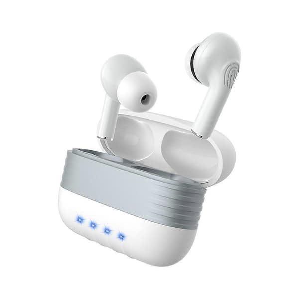 Langaton Bluetooth-kuuloke, in-ear Bluetooth-kuuloke White