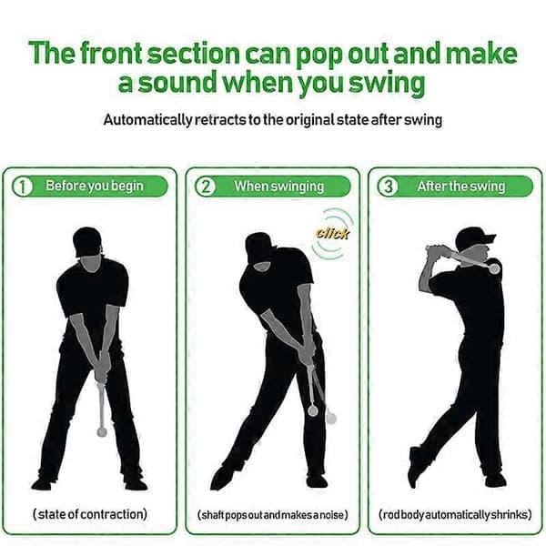 Golf Swing Trainer Aid - Golf Swing Træningshjælp til Fleksibilitet