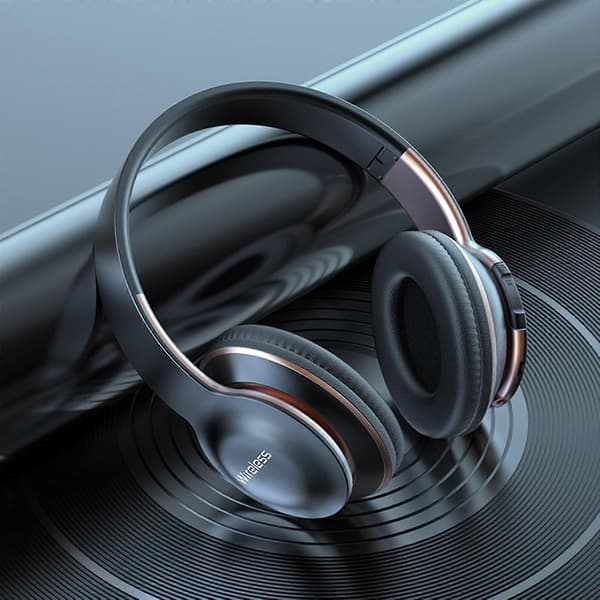 Högkvalitativt och hantverksmässigt Bluetooth-headset Trådlöst samtalsheadset Subwoofer Live 5.0 Bluetooth-headset Black