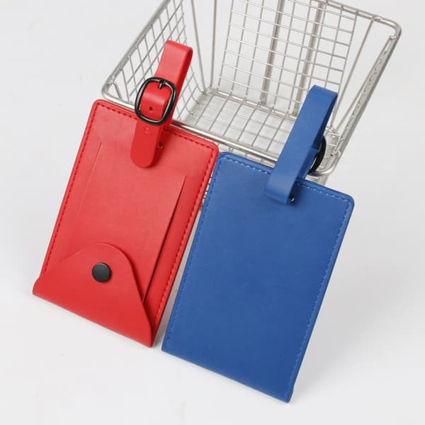 Bagagelappar Läder, 7 delar Bagagelappar PVC Bagagelappar, Tra