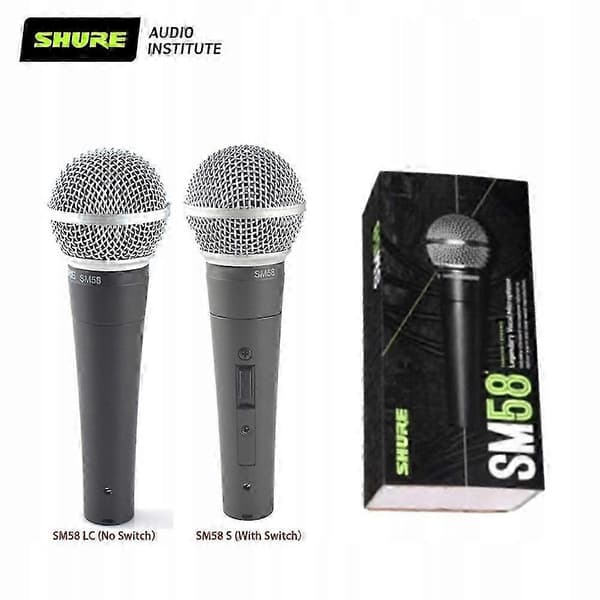 Shure Sm58lc kablet vokalmikrofon