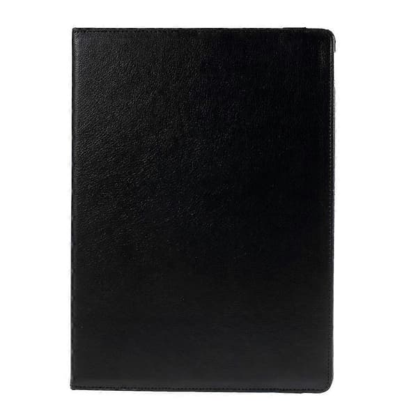 360 Rotation Smart Læder Tablet Cover til iPad Pro 12.9 tommer (2015) - Sort