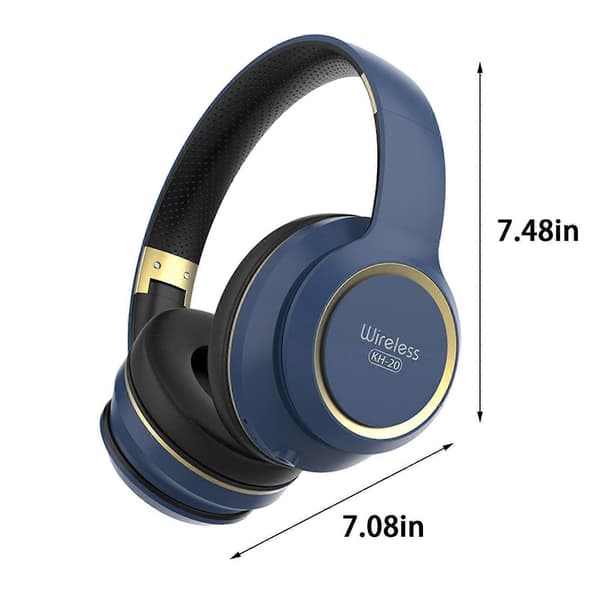 Bluetooth-hovedtelefoner, trådløst Bluetooth-headset, foldbart talende gaming-headset
