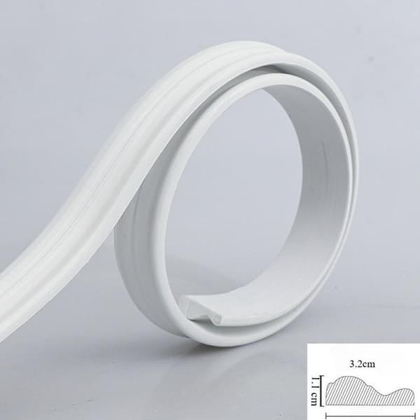 Self-adhesive decorative PVC wall trim - Flexible decorative strips
