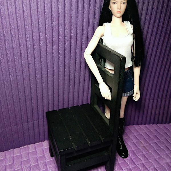 1/6 Skalig Möbel Sittplats Bord Set för 12" Actionfigurer Tillbehör