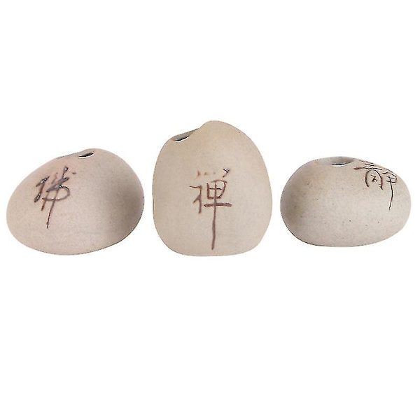 3 stk. keramisk vase