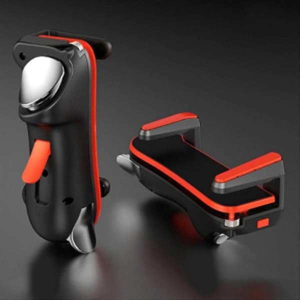 Sexfingersavtryckare för iPad-spel för PUBG Gaming Controller L1 R1 Alloy Key Button för Android Gamep Orange